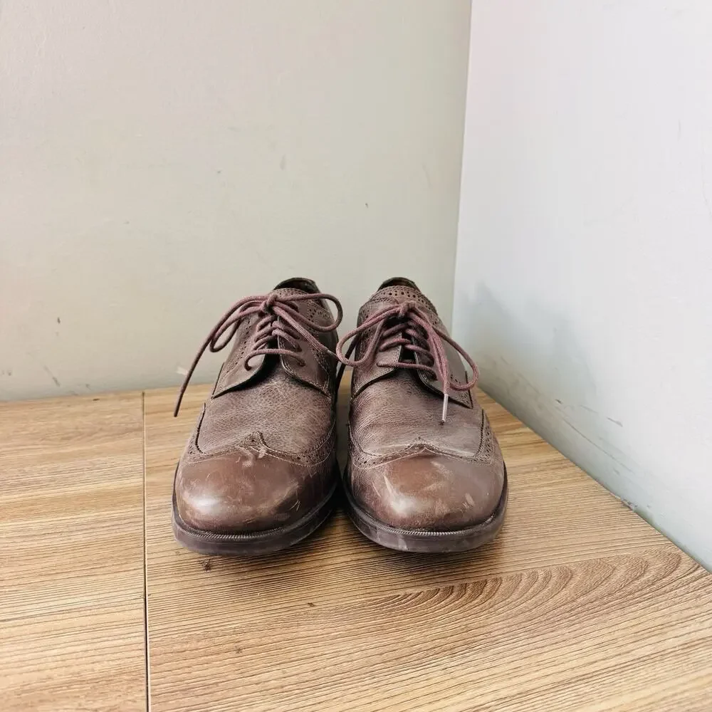 Cole Haan Copley Derby shoes Brown Leather Men’s Size 11